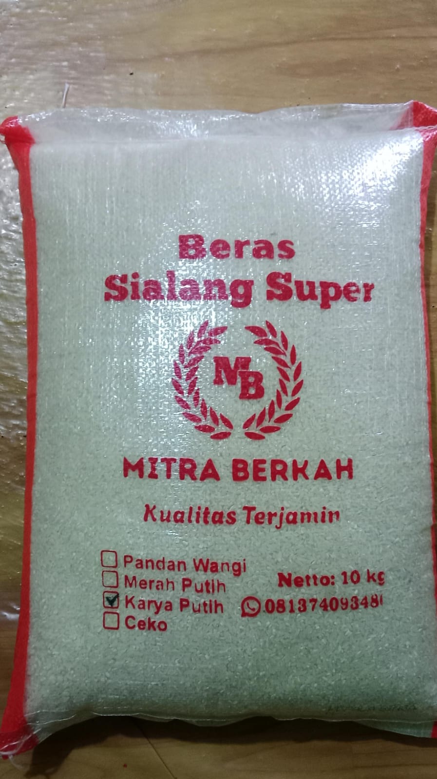 PT Agra Mitra Dinamika Luncurkan Beras Sialang Super Kemasan 10 Kg dengan Merek Dagang “Mitra Berkah”